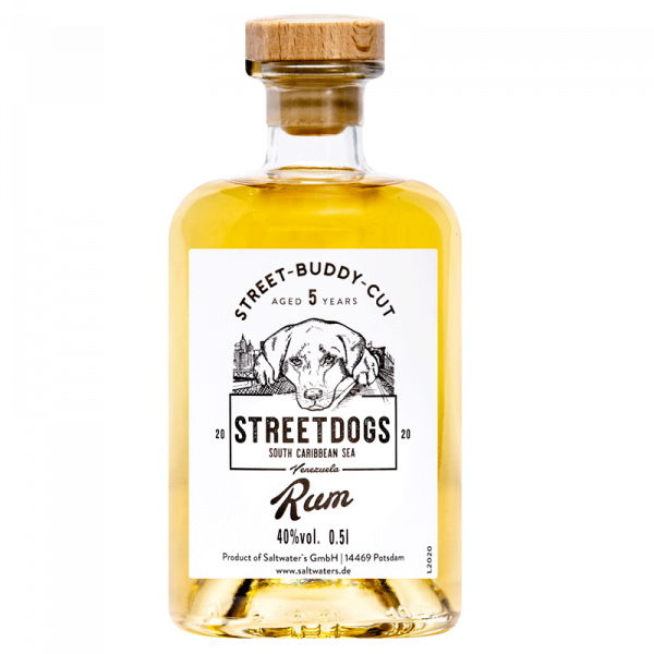 Streetdogs Rum 5 Jahre - 0,5L 40% vol