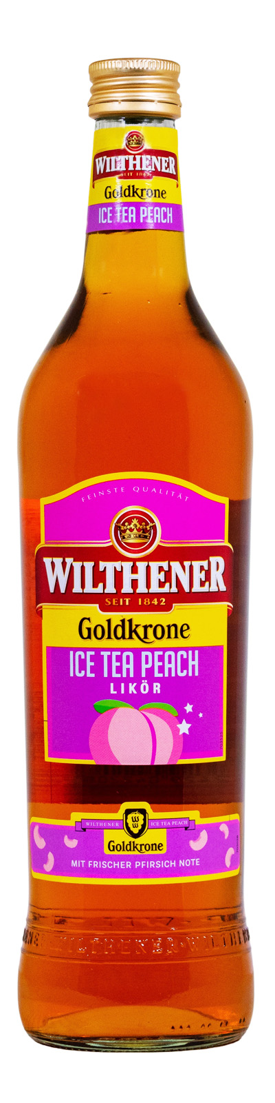 Wilthener Goldkrone Ice Tea Peach Likör - 0,7L 22% vol