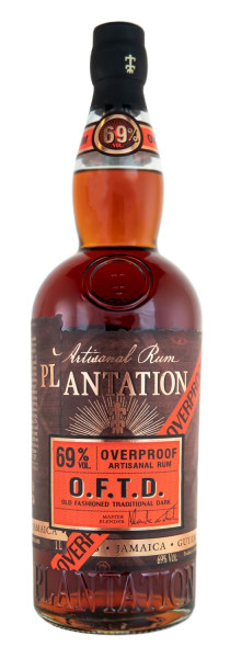 Plantation O.F.T.D. Overproof Rum - 1 Liter 69% vol