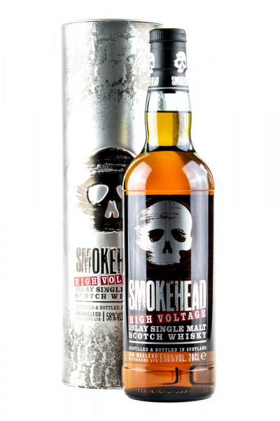 Smokehead High Voltage Islay Single Malt Scotch Whisky - 0,7L 58% vol