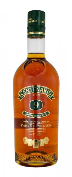 Ron Centenario 9 Jahre Conmemorativo Premium Rum - 0,7L 40% vol