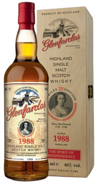 Glenfarclas Edition No. 25 Flora MacDonald Single Malt Scotch Whisky - 0,7L 46% vol