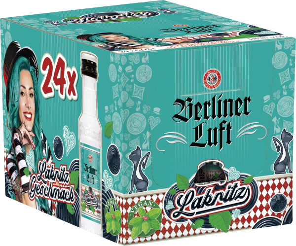 Paket [24 x 0,02L] Berliner Luft Lakritz - 0,48L 18% vol