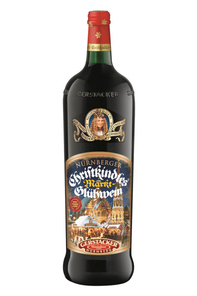 Gerstacker Nürnberger Christkindles Markt-Glühwein - 1 Liter 10% vol