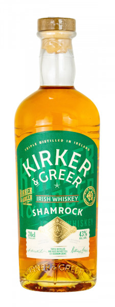 Kirker & Greer Shamrock Irish Whiskey - 0,7L 43% vol
