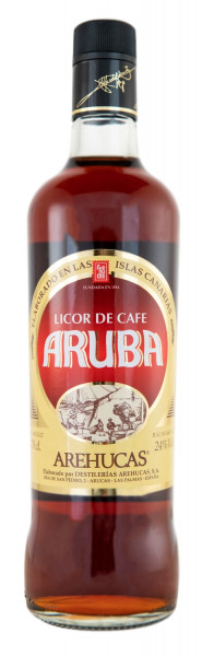 Arehucas Cafe Aruba Kaffeelikör - 0,7L 24% vol