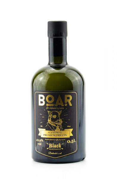 Boar Black Gin - 0,5L 49,9% vol