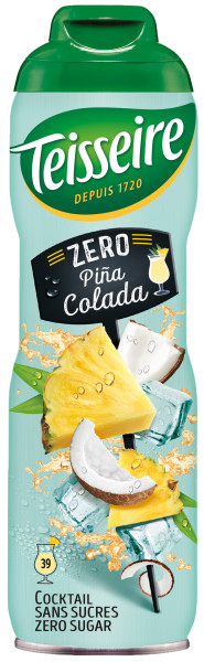 Teisseire Pina Colada Zero Getränkekonzentrat - 0,6L