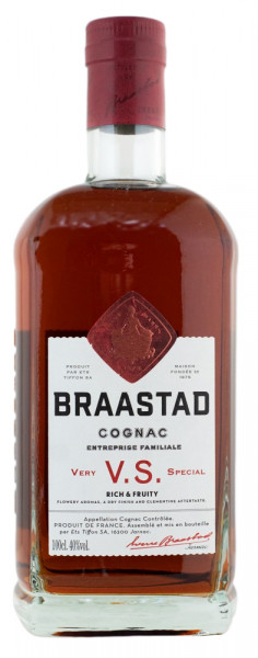 Braastad Cognac VS - 1 Liter 40% vol