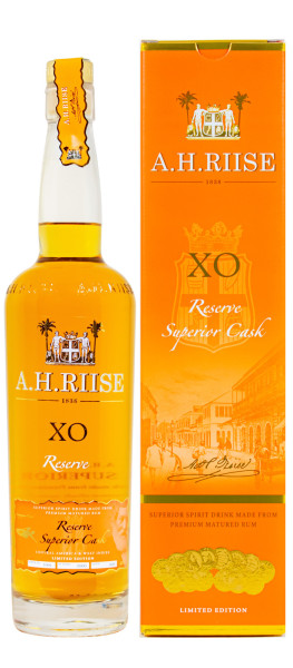 A.H. Riise XO Reserve Premium Spirituose auf Rum-Basis - 0,7L 40% vol