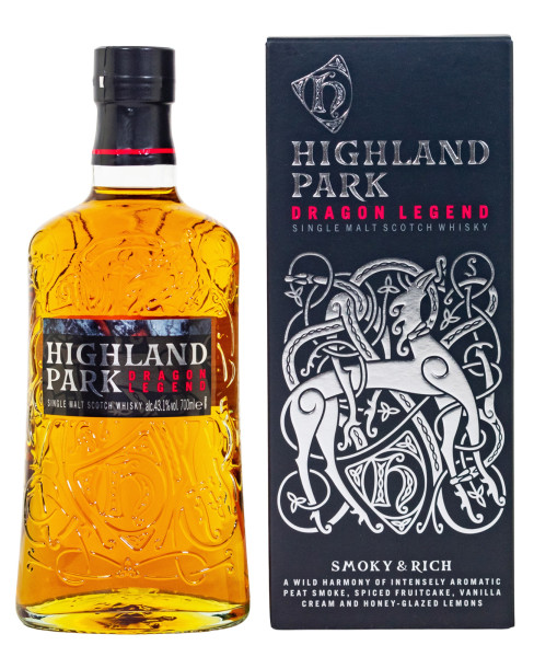 Highland Park Dragon Legend Single Malt Scotch Whisky - 0,7L 43,1% vol