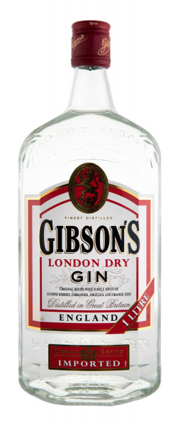 Gibsons London Dry Gin - 1 Liter 37,5% vol