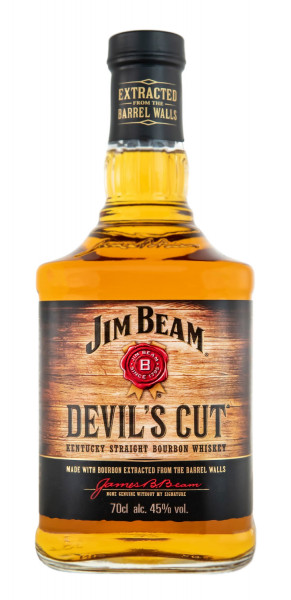 Jim Beam Devils Cut 90 Proof Kentucky Straight Bourbon Whiskey - 0,7L 45% vol