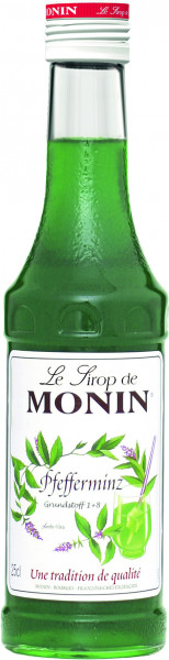 Monin Pfefferminz Menthe Verte Sirup - 0,25L