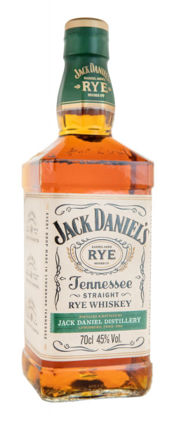Jack Daniels Straight Rye Whiskey - 0,7L 45% vol