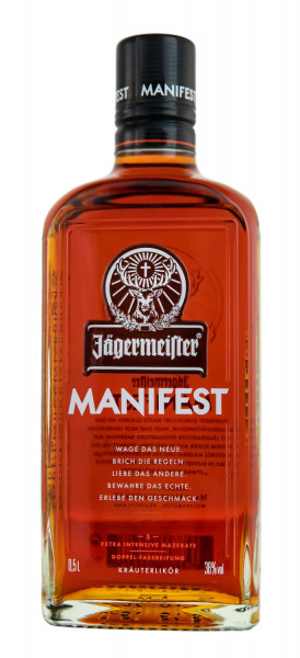 Jägermeister Manifest Kräuterlikör - 0,5L 38% vol