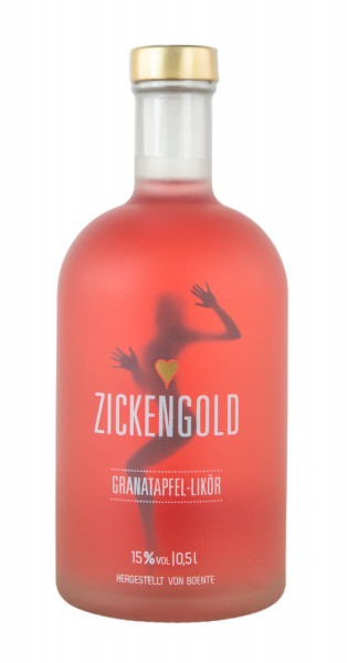 Zickengold Granatapfel Likör - 0,5L 15% vol