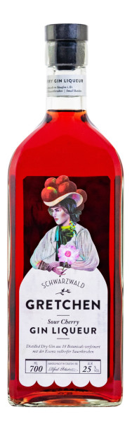 Gretchen Sour Cherry Gin Likör - 0,7L 25% vol