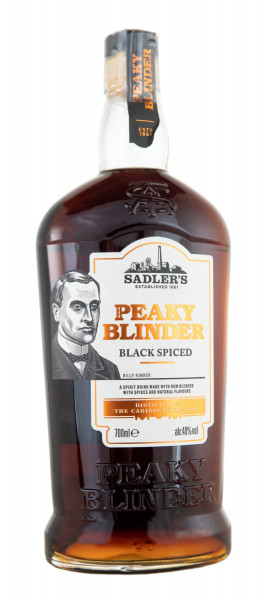 Peaky Blinder Black Spiced Rum - 0,7L 40% vol