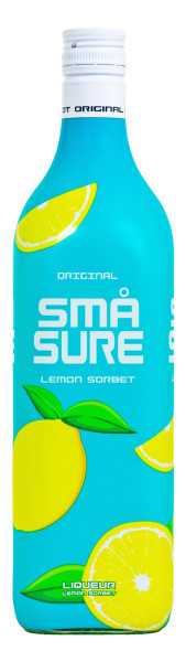 Smaa Sure Lemon Sorbet - 1 Liter 16,4% vol
