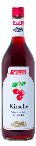 Weis Schwarzwälder Kirsch Likör - 1 Liter 20% vol