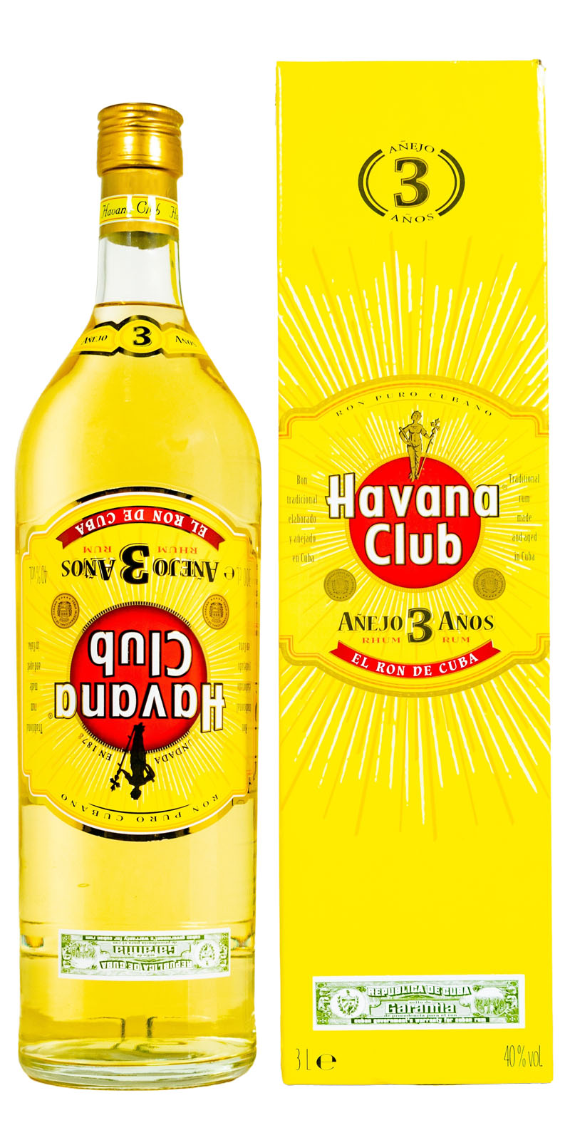 3 Club Havana Anejo Rum (3L) günstig Jahre kaufen