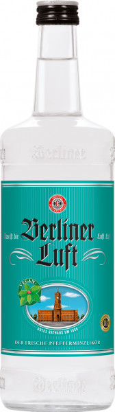 Berliner Luft Pfefferminzlikör 18 - 1 Liter 18% vol
