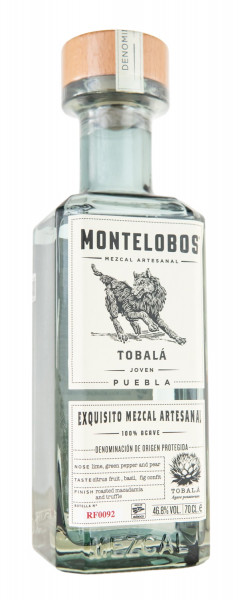 Montelobos Mezcal Tobalá - 0,7L 46,8% vol