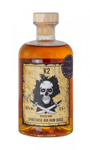 K2 Spiced Rum - 0,5L 42% vol