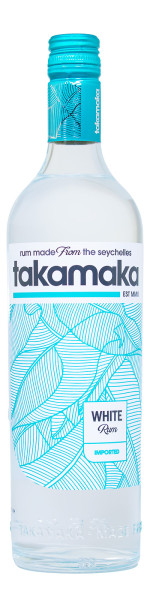Takamaka White Rum - 0,7L 38% vol