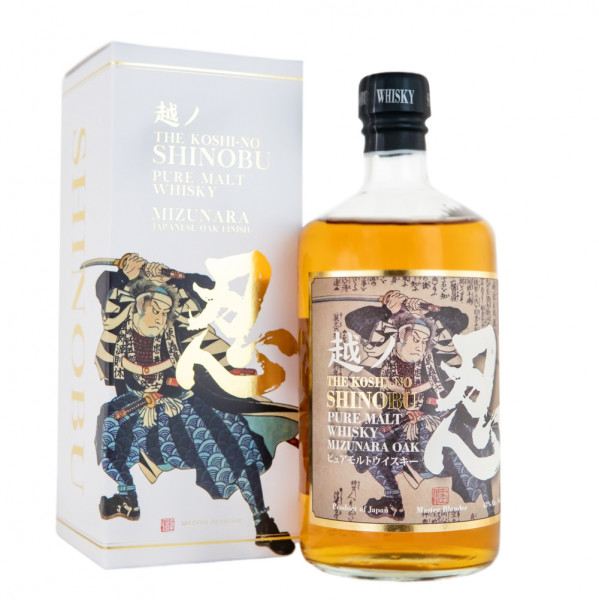 Shinobu Pure Malt Japanese Whisky Mizunara Oak Finish - 0,7L 43% vol
