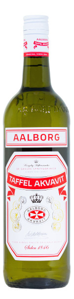 Aalborg Taffel Akvavit - 1 Liter 45% vol