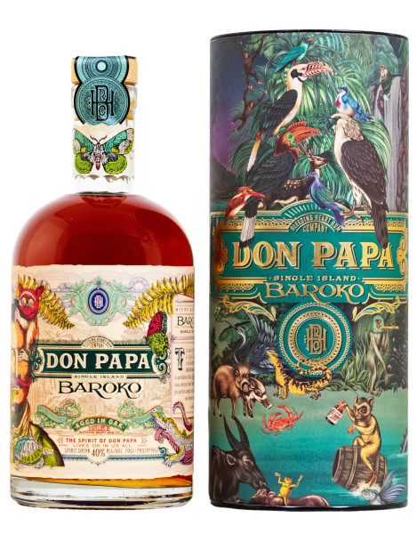 Don Papa Baroko limited Edition im Eco Canister - 0,7L 40% vol