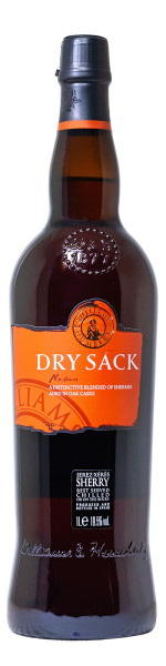 Dry Sack Medium Sherry - 1 Liter 19,5% vol