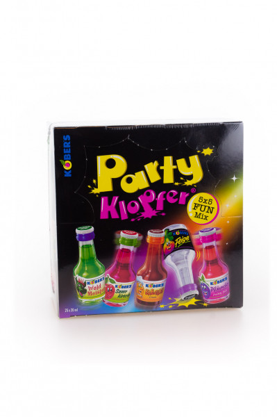Mix-Paket [25 x 0,02L] Kobers Party Top 5 Mix - 0,5L 15,8% vol