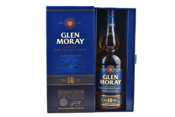 Glen Moray 18 Jahre Single Malt Scotch Whisky - 0,7L 47,2% vol
