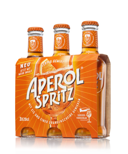 [Paket 3 x 0,2L] Aperol Spritz - 0,6L 10,5% vol