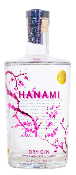 Hanami Dry Gin - 0,7L 43% vol