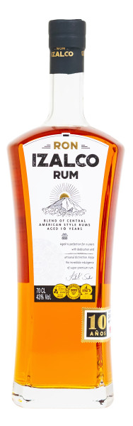 Ron Izalco 10 Jahre Rum - 0,7L 43% vol