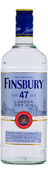 Finsbury 47 Platinum London Dry Gin - 0,7L 47% vol