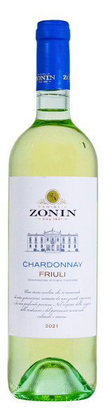 Zonin Classici Chardonnay Friuli Aquileia DOC - 0,75L 12,5% vol