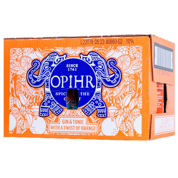 Paket [12 x 0,25L] Opihr Gin & Tonic Orange - 3L 10% vol