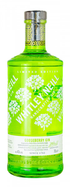 Whitley Neill Gooseberry Handcrafted Dry Gin - 0,7L 43% vol