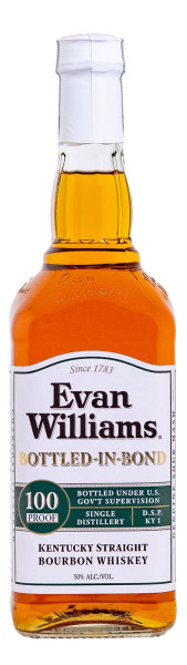 Evan Williams White Label Kentucky Straight Bourbon Whiskey - 0,7L 50% vol