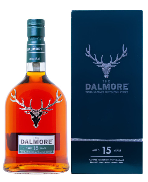 The Dalmore 15 Jahre Highland Single Malt Scotch Whisky - 0,7L 40% vol
