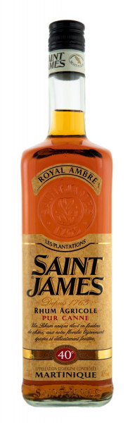 Saint James Rum Royal Ambre Rhum Agricole - 0,7L 40% vol