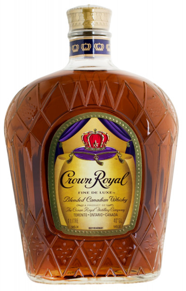Crown Royal Canadian Whisky - 1 Liter 40% vol