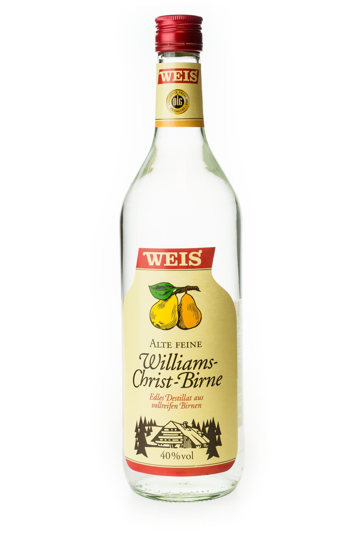 Weis Alte Feine Williams-Christ Birne 1L 40% | CONALCO® Spirituosen