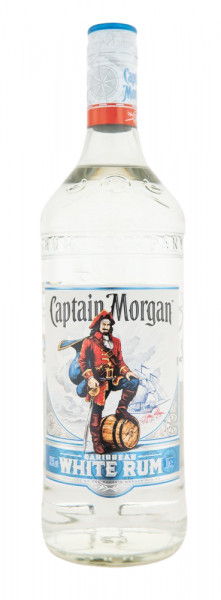 Captain Morgan White Jamaica Rum - 1 Liter 37,5% vol