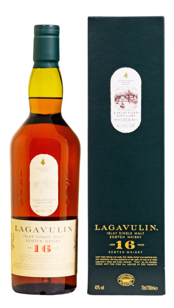 Lagavulin 16 Jahre Islay Single Malt Scotch Whisky - 0,7L 43% vol